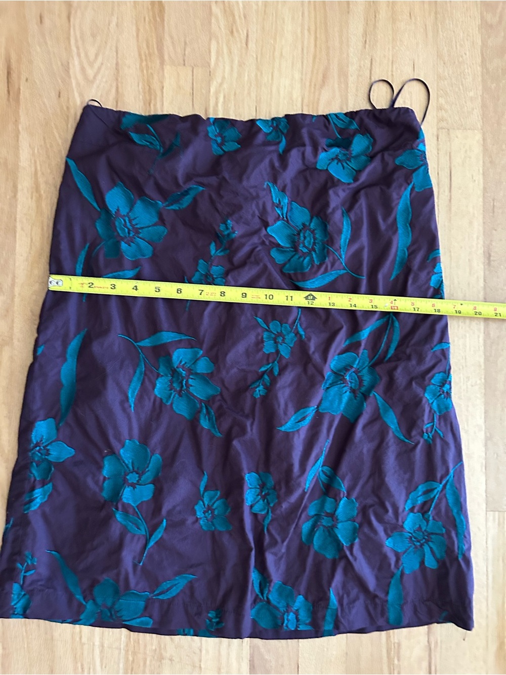 Free People Sonja Strapless Boho Mini Dress eggplant purple blue floral medium - Picture 4 of 8